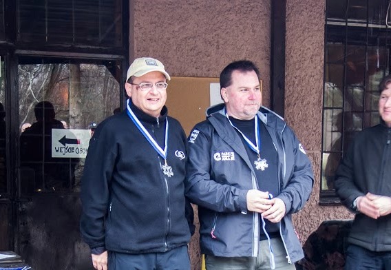 Klasyfikacja FT<br>Od lewej: Wojciech Charzewski (2. miejsce) i Sławomir Czapla (1. miejsce)