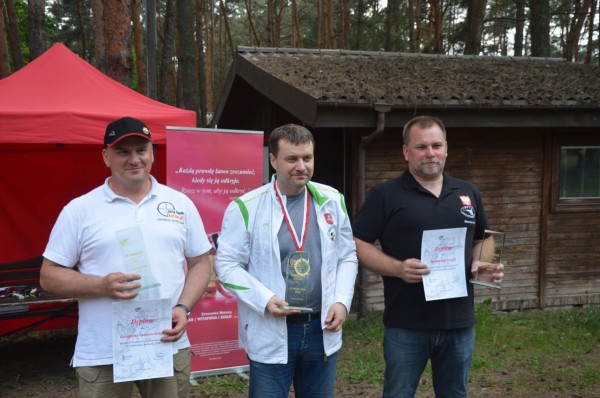 FT Polish Open, kategoria FT1 - od lewej: Grzegorz Grabowski (Polska), Sergejus Titarenko (Litwa), Sławomir Czapla (Polska)