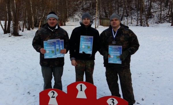 Najlepsza drużyna - od lewej: Grzegorz Grabowski, Tomasz Kaperek, Paweł Grabowski, Gerard Cebula (nieobecny) i&nbsp;Jarosław Majda (nieobecny)
